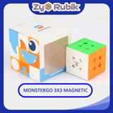  Rubik GAN monster go Stickerless phiên bản Magnetic (Hãng mod nam châm) - ZyO Rubik 