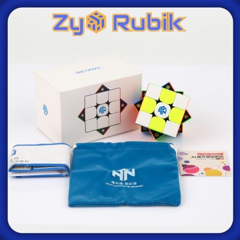  Rubik Gan 354 M Stickerless Không Viền 2 Phiên Bản Standard/ Advanced Version ( Có Nam Châm ) 