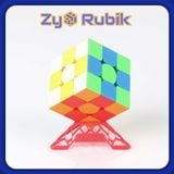  Rubik 3x3 - Moyu Meilong 3C + Đế QiYi DNA ( Full màu ) - ZyO Rubik 