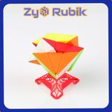  Rubik Biến Thể QiYi Axis + Đế DNA Full Màu - ZyO Rubik 