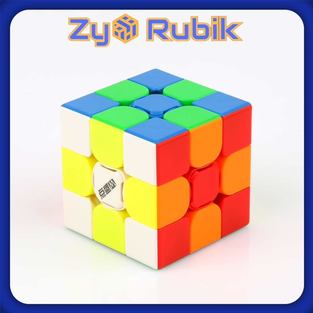  Rubik 3x3 Diansheng M Stickerless 2021 (Có Nam Châm)/ Diansheng 3M Stickerless 2021 ( Có Nam Châm ) - Zyo Rubik 
