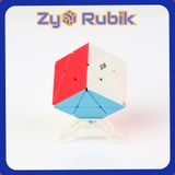  Rubik Biến Thể QiYi Axis + Đế DNA Full Màu - ZyO Rubik 