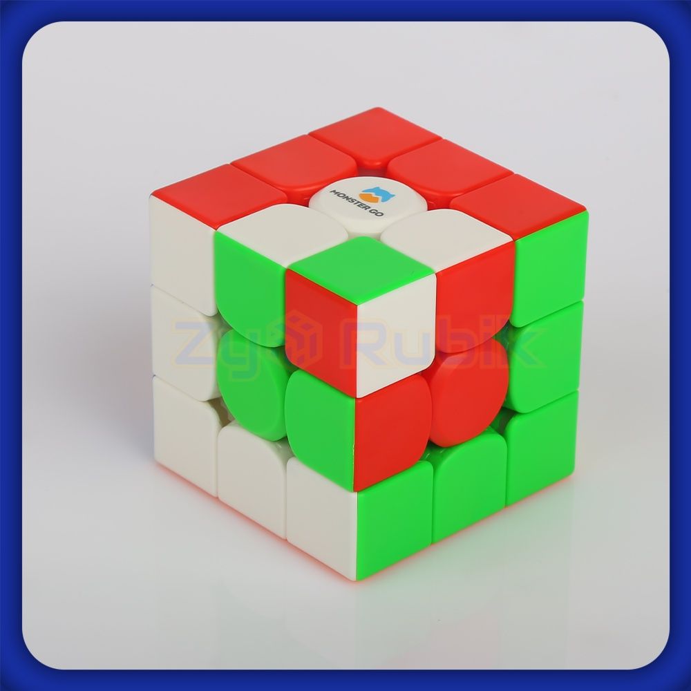  Rubik Gan Monster Go Edu - Gan Monster Go Edu - Đồ Chơi Trí Tuệ - Khối Lập Phương 3 Tầng Có Nam Châm - Zyo Rubik 