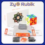  Rubik 3x3 Stickerless Rubic 3 Tầng Có Nam Châm Flagship Peak Cube - Zyo Rubik 