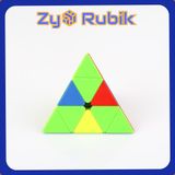  Rubik Pyraminx QiYi MS Magnetic 2020 stickerless (Có nam Châm- Hãng Mod M) - ZyO Rubik 