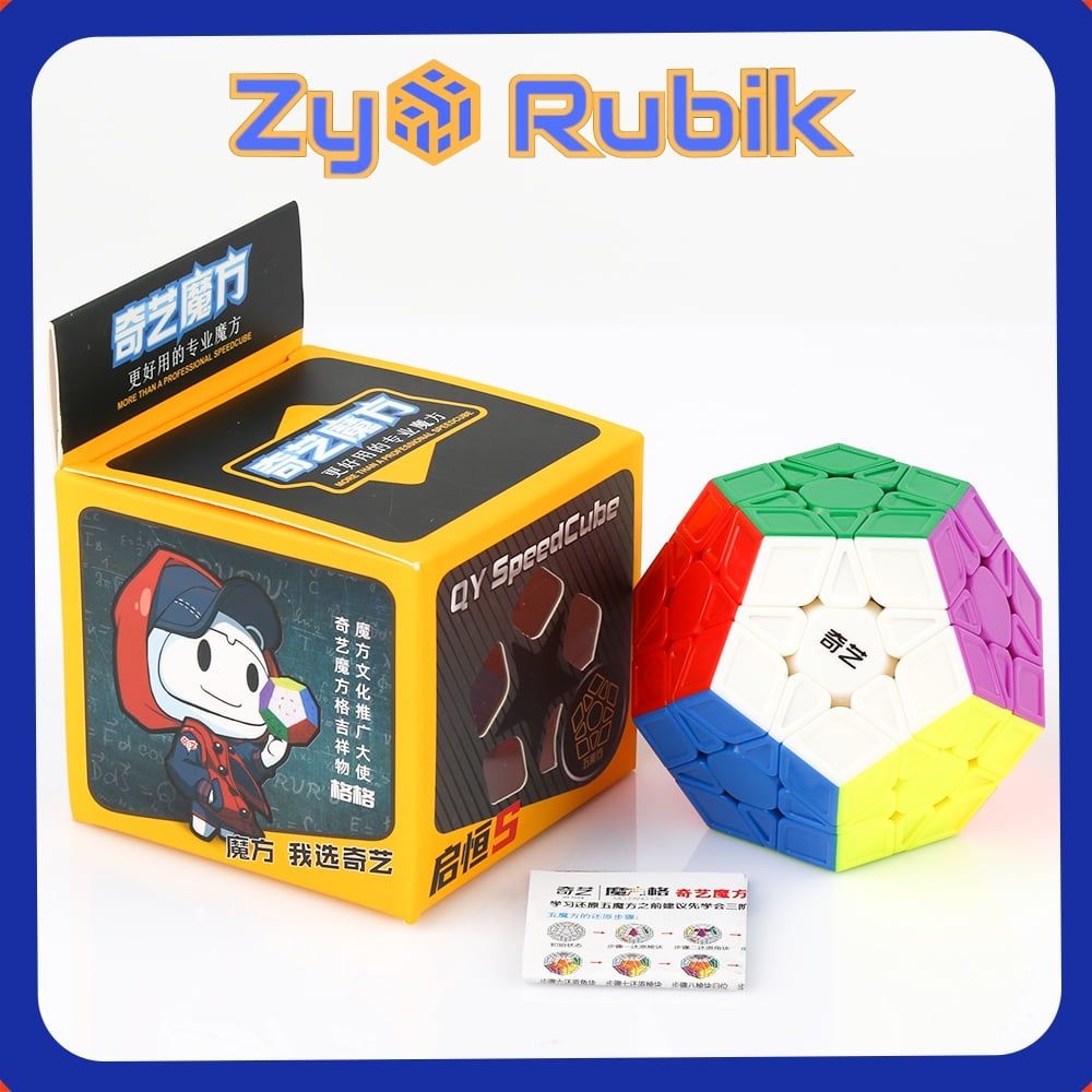  Rubik Biến Thể - QiYi Megaminx - QiHeng S Stickerless- ZyO Rubik 