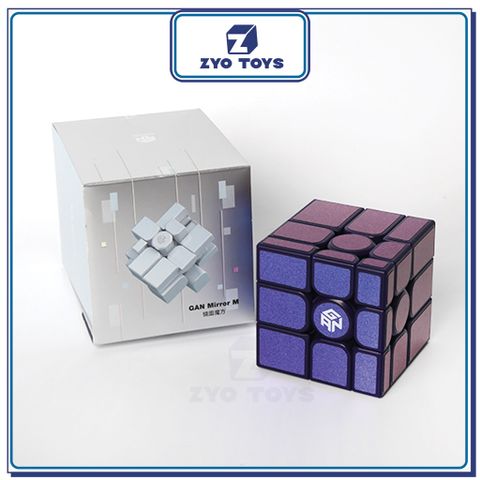  Rubik 3x3 gương - Gan Mirror - Đồ Chơi Trí Tuệ Biến Thể Cao Cấp ( Hãng Mod Nam Châm ) - Zyo Toys 
