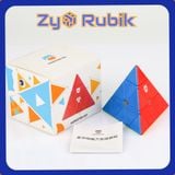  Rubik Gan Monster Go Pyraminx Stickerless - Đồ Chơi Trí Tuệ - Khối Lập Phương Kim Tự Tháp - ZyO Bbik 