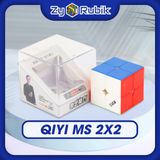  Rubik 2x2 QiYi MS Magnetic 2020 stickerless (Có nam Châm- Hãng Mod M) - ZyO Rubik 