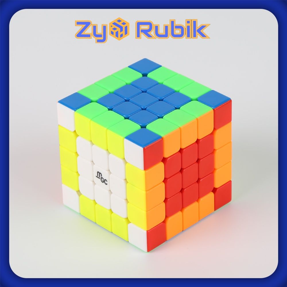  Rubik 5x5 YJ MGC 5x5 Có Nam Châm Stickerless Rubik 5x5x5 YongJun MGC 5x5 Không Viền (Hãng mod Nam châm) - Zyo Rubik 