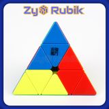  Rubik YJ Pyraminx - Đồ Chơi Trí Tuệ Rubic Tam Giác 3 Tầng Stickerless Không Viền Có Nam Châm - Zyo Rubik 