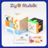  Rubik Gan - Monster Go UT Stickerless - Đồ Chơi Rubik Biến Thể 3 Tầng - Zyo Rubik 