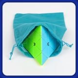  [ Phụ Kiện Rubik]Túi Đựng Rubik Dây Rút Vải Nhung- Gan Bag Túi Đựng Rubic Cao Cấp- Zyo Rubik 