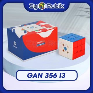  [Rubik Thông Minh] Rubik 3x3 GAN i3 3x3 Có Nam Châm - GAN 356 i3Kết Nối Với Điện Thoại Qua Bluetooth - Zyo Rubik 