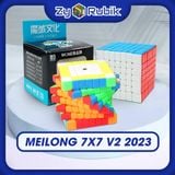  Rubik Moyu Meilong 7x7 V2 2023 - Đồ Chơi Trí Tuệ - Khối Lập Phương 7 Tầng - Zyo Rubik 