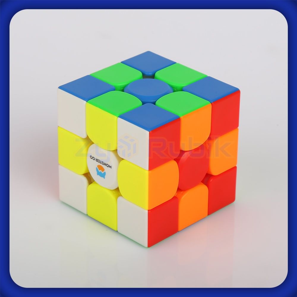  Rubik Gan Monster Go Edu - Gan Monster Go Edu - Đồ Chơi Trí Tuệ - Khối Lập Phương 3 Tầng Có Nam Châm - Zyo Rubik 