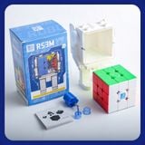  Rubik 2023 Moyu RS3m V5 5 Phiên Bản Magnetic/ Maglev/ Ballcore UV Kèm Đế Robot- Rubik Rs3m V5 Stickerless- Zyo Rubik 