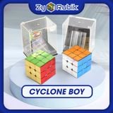  [ Rubik 3x3x3] Rubik Cyclone Boys Metallic 3x3 Có Nam Châm/ Không Nam Châm- Rubic Mạ Vàng Kim Loại- Zyo Rubik 