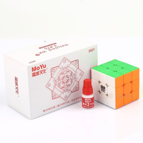  Rubik 3x3 - WRM 2021 Bản Full + Lube Rubik ( Moyu V1, V2, Mystic, Silk ) - ZyO Rubik 