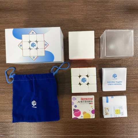  (Đã bán) Rubik 3x3 - Gan 356 Maglev Frosted - Rubik 2Hand 