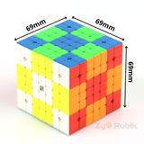  Rubik 7x7 YJ V2M - Đồ Chơi Trí Tuệ Khối Lập Phương 7 Tầng Stickerless Không Viền Có Nam Châm - Zyo Rubik 