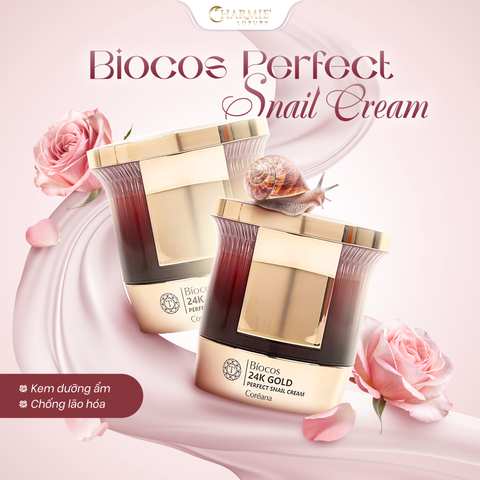  Kem dưỡng ẩm chống lão hóa tái tạo da Biocos Perfect Snail Cream 