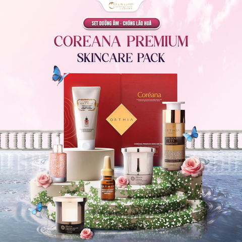  SET DƯỠNG ẨM, CHỐNG LÃO HÓA COREANA PREMIUM SKINCARE PACK 