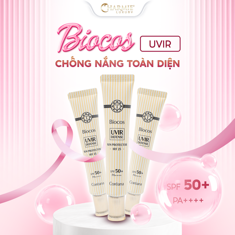  Kem chống nắng BIOCOS UVIR Defense Sun Protector IRF25 SPF 50+ PA++++ 