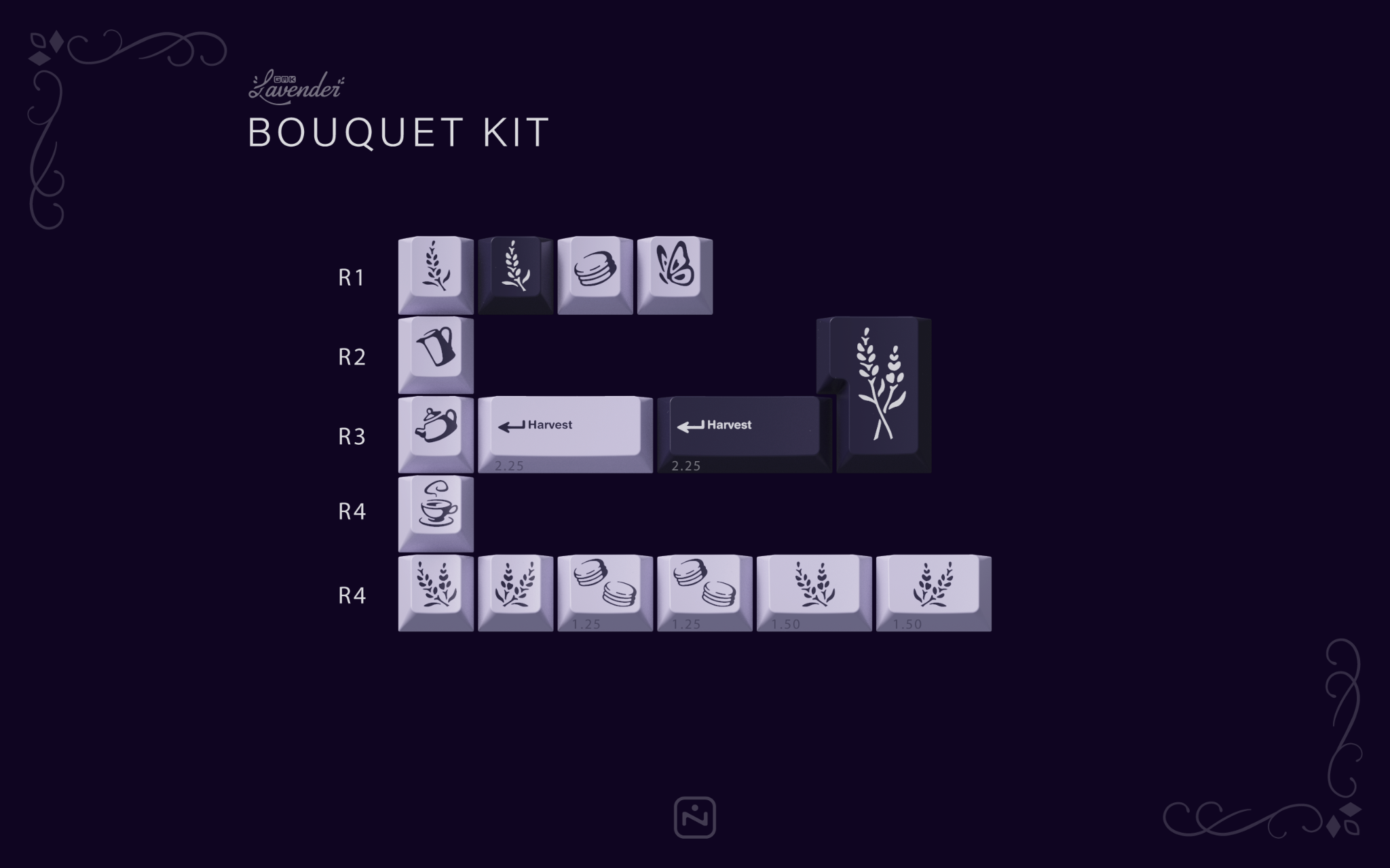  [In-Stock] GMK Lavender 