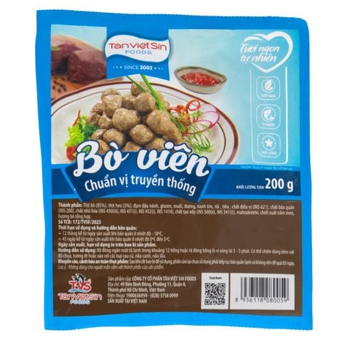  Bò viên Tân Việt Sin 