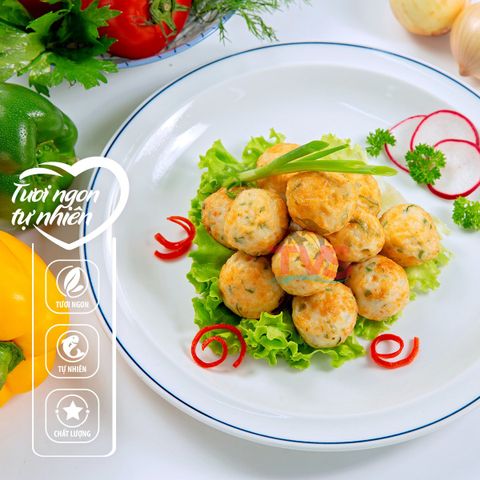  Cá viên rau củ Tân Việt Sin 