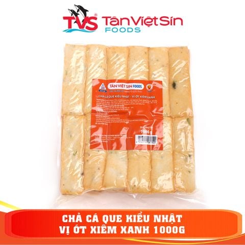  Chả Cá Que Kiểu Nhật Vị Ớt Xiêm Xanh 1000g (Chiên) 