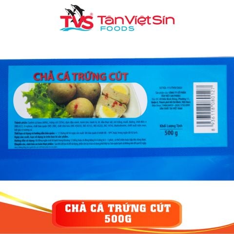  Chả cá trứng cút 500g 