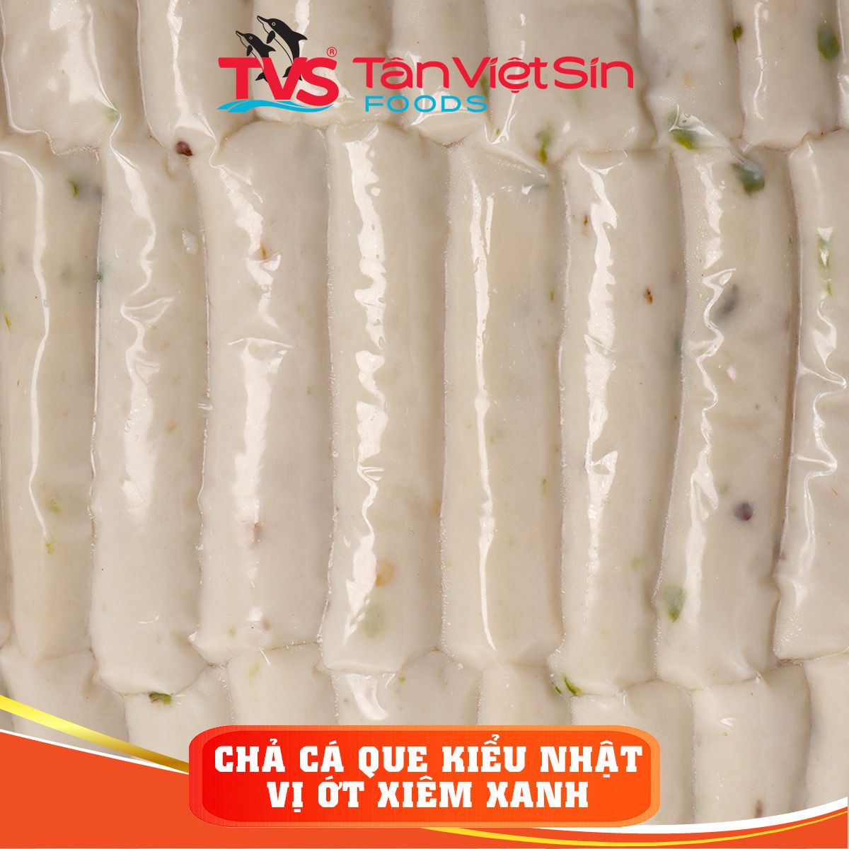 Chả cá que kiểu Nhật vị ớt xiêm xanh 1000g 