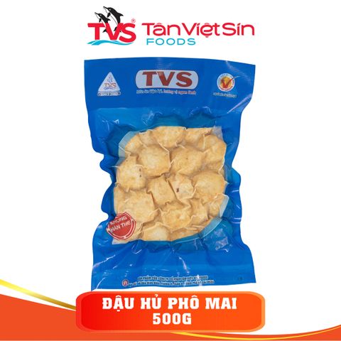  Đậu hủ phô mai TVS loại 500g 47-50viên/kg (chiên) 