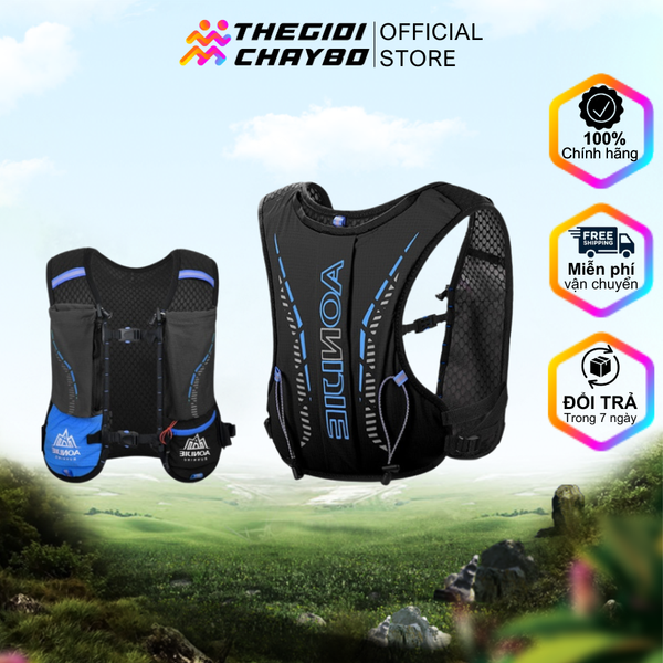  Vest Nước Chạy Bộ Aonijie C9105 5L Cho Trẻ Em - Đen 