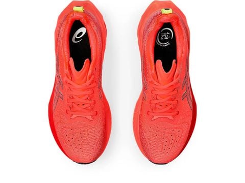  Giày Chạy Bộ Nam Asics Novablast 4 - Sunrise Red/True Red 