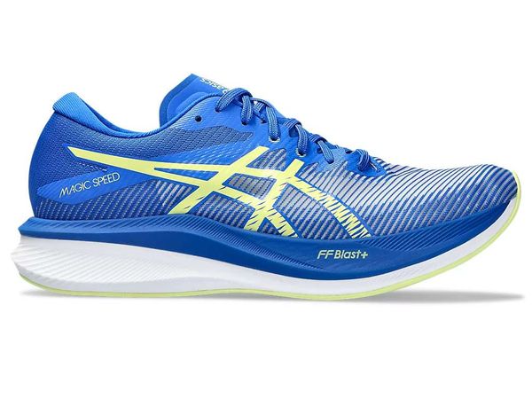  Giày Chạy Bộ Nam Asics Magic Speed 3.0 - Illusion Blue/Glow Yellow 