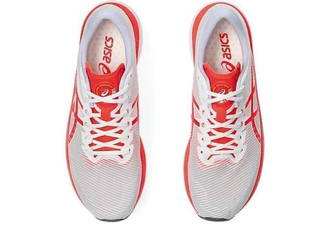  Giày Chạy Bộ Nam Asics Magic Speed 3.0 - White Sunrise Red 