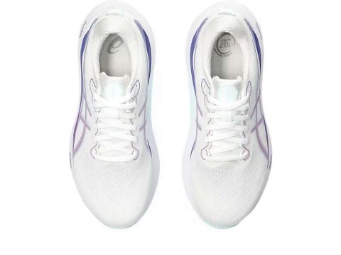  Giày Chạy Bộ Nữ Asics Gel Kayano 30 - White/Cyber Grape 