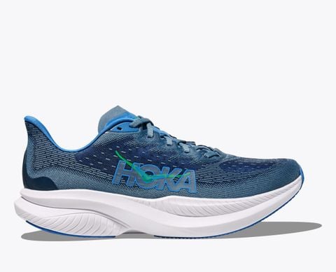  Giày Chạy Bộ Nam Hoka Mach 6 Wide -  Downpour / Thunder cloud 