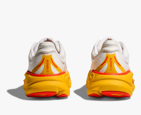  Giày Chạy Bộ Nam Hoka Bondi 9 Regular - Frost/Sunflower 