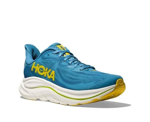  Giày Chạy Bộ Nam Hoka Clifton 10 Wide Road - Alpine Blue / Foggy Night 