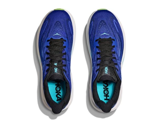  Giày Chạy Bộ Nam Hoka Clifton 10 Wide Road - Night Sky / Midnight Blue 