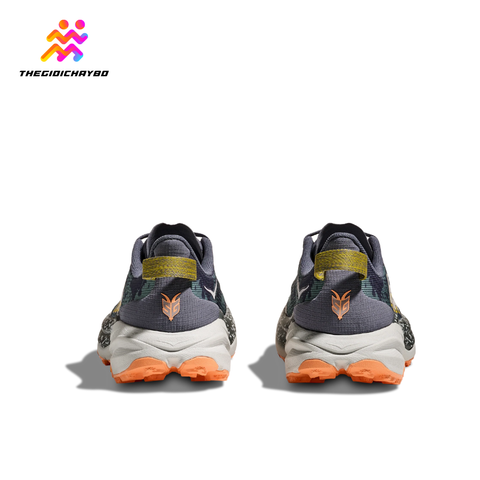  Giày Chạy Bộ Nữ Hoka Speedgoat 6 Trail - Grey Skies/ Cosmic Grey 
