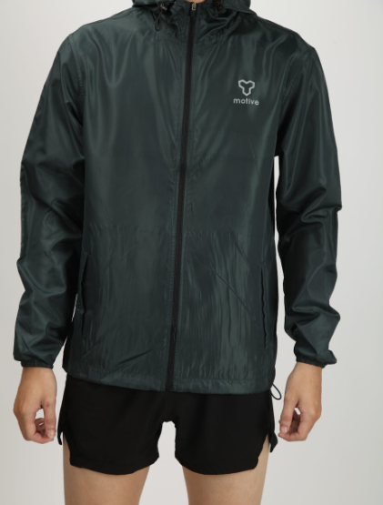  Áo Khoác Dù Motive MTJ002 Chống Nắng, Chống Thấm Nước -  Đen 