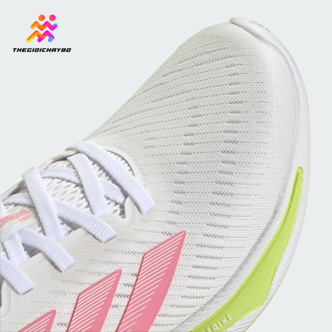  Giày Chạy Bộ Nữ Adidas Supernova Ease - White / Pulse Lime / Pink 