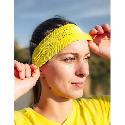  Băng Đô Thể Thao Compressport Thin Headband On/Off Uniq Size - Green 