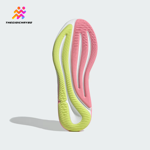  Giày Chạy Bộ Nữ Adidas Supernova Ease - White / Pulse Lime / Pink 