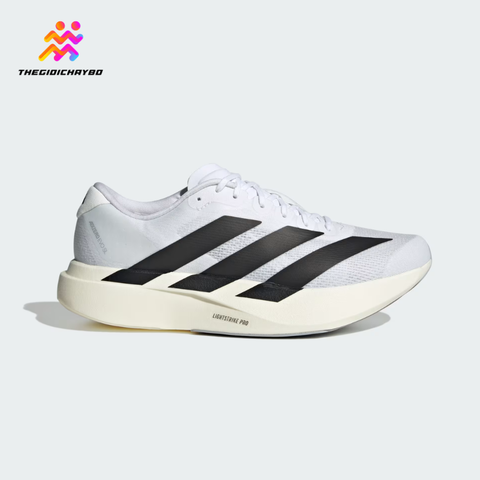  Giày Chạy Bộ Nam Adidas Adizero Evo SL - Cloud White / Core Black 
